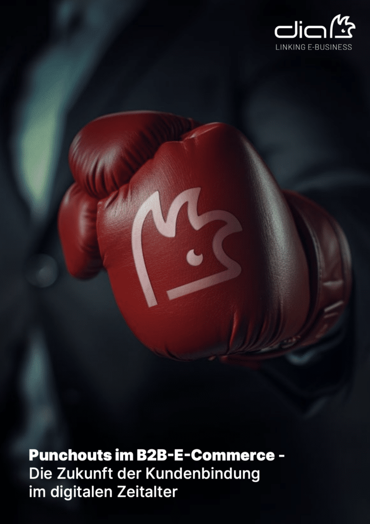 Boxhandschuh mit DIA Software Logo