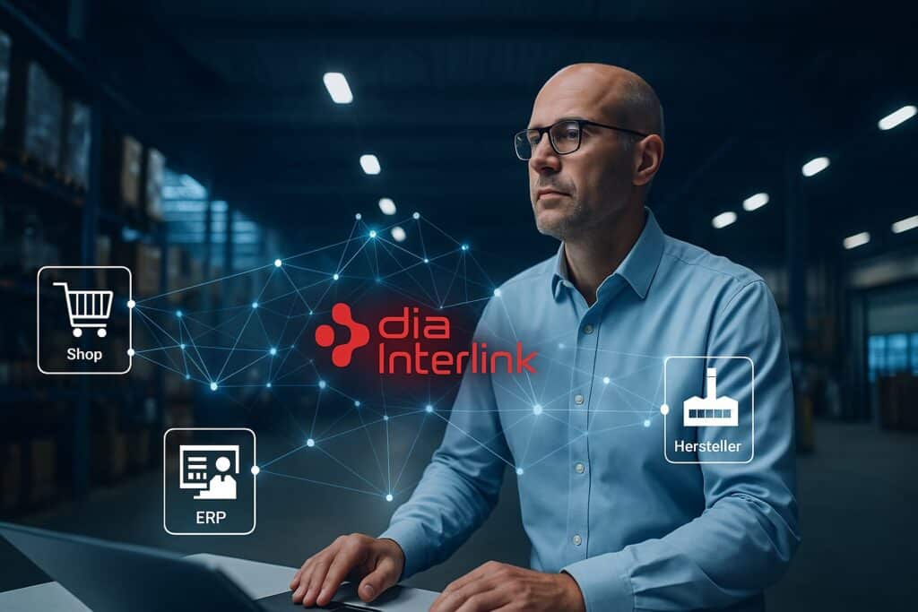 Darstellung der Funktionsweise von DIAInterlink